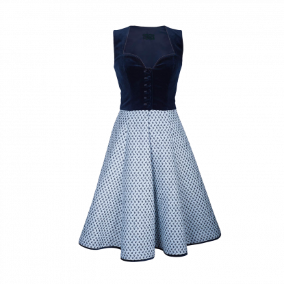 Dirndl mit Samtoberteil